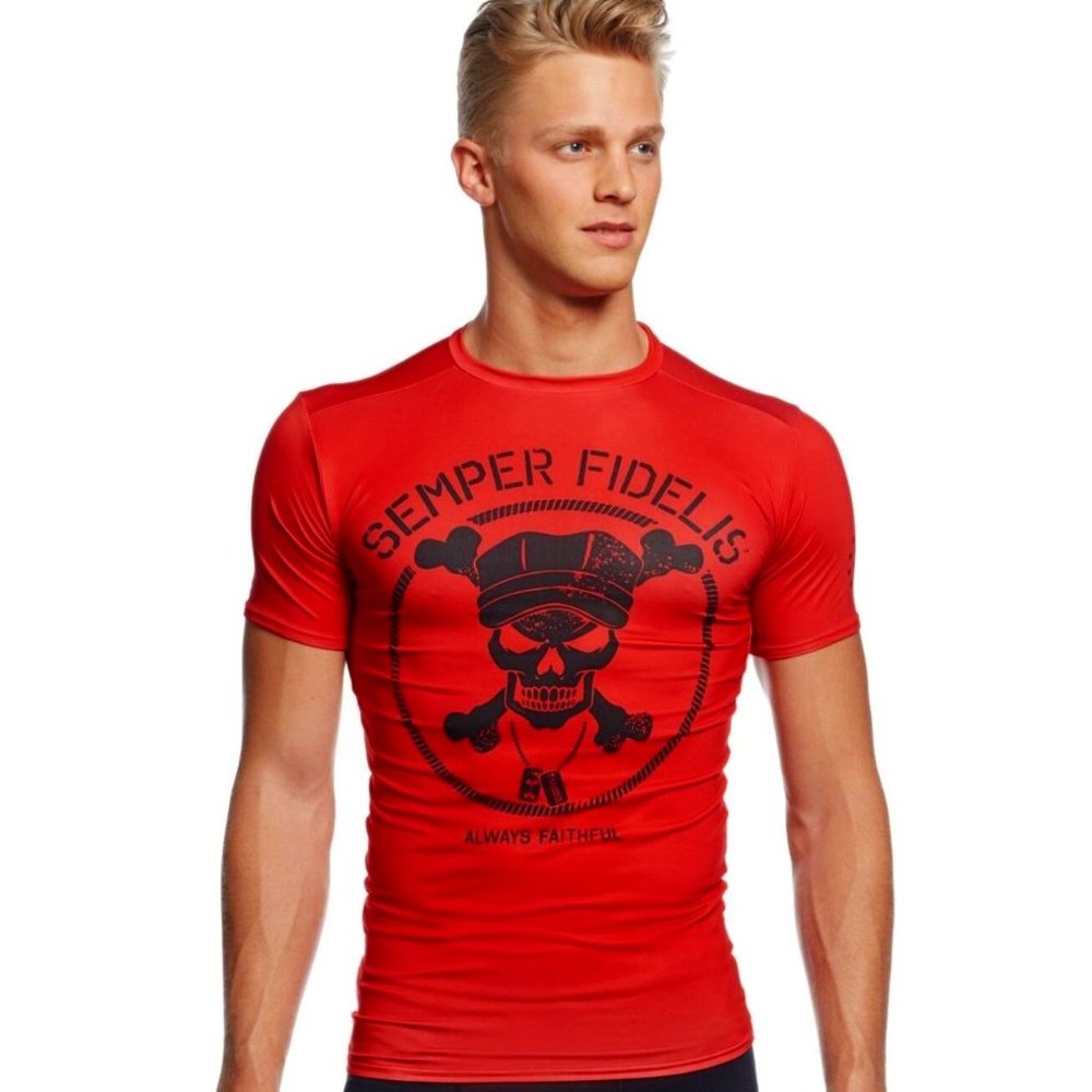 Under Armour US Marines Compression Shirt ;Brand New with Tags $50